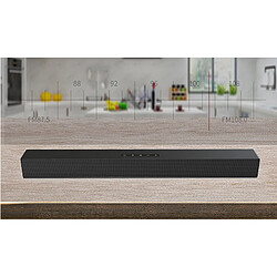 Universal Haut-parleur mural 40W Haut-parleur maison Théâtre Télévision Ordinateur Haut-parleur Bluetooth Haut-parleur Subwoofer et FM AUX Music Center Haut-parleurs | (Noir)