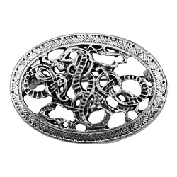 3x Broche Épingle à Capuchon Boucle Médiévale Amulette Nordique Viking