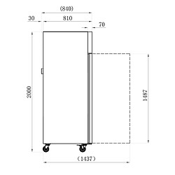 AFI COLLIN LUCY? Armoire Réfrigérée Positive Série Star - 600 L - AFI Collin Lucy