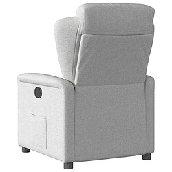 Acheter vidaXL Fauteuil inclinable gris nuage tissu