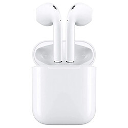 i12 TWS - Ecouteurs sans fil Bluetooth 5.0 - Blanc