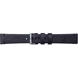 Bracelet Cuir pour G Watch 20mm, S/M Noir Samsung