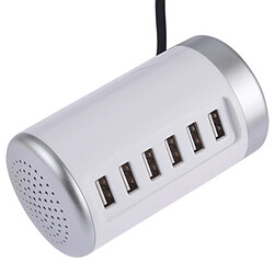 Acheter Wewoo Adaptateur secteur du chargeur XLD4 30W 6-USB Ports AC100-240Vprise US Blanc