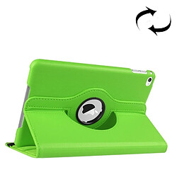 Wewoo Smart Cover vert pour iPad mini 4 Litchi Texture 360 degrés Rotation Smart Case en cuir avec support