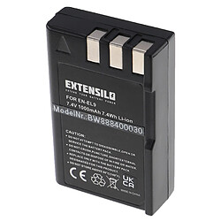 Acheter Vhbw EXTENSILO 3x Batteries compatible avec Nikon D40 SLR, D40x DSLR, D60 DSLR, D3000, D5000 appareil photo, reflex numérique (1000mAh, 7,4V, Li-ion)