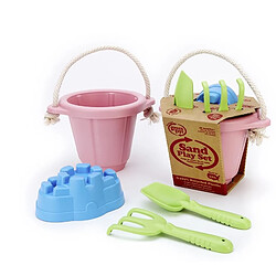 Green Toys Jeu de sable rose