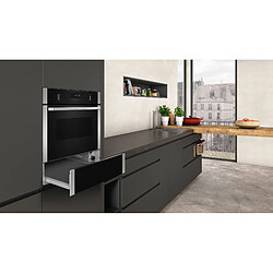 Tiroir chauffant 14cm inox - n1aha01n0 - NEFF