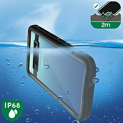 Avis Coque Samsung Galaxy S10 Bi-matière Waterproof 2m Film Écran Redpepper noir