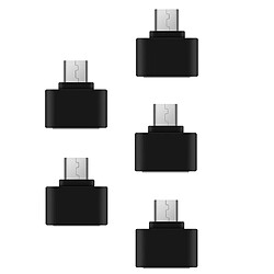 Avis adaptateur de haute qualité micro usb à usb otg pour les appareils Android noir