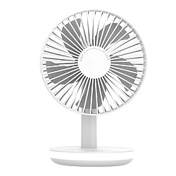 Acheter Ventilateur de Refroidissement d'Air de Bureau Portable avec Lumière LED Mini Ventilateur de Refroidisseur d'Air de Table Rechargeable USB pour Bureau à Domicile