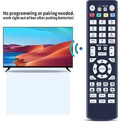 SANAG Telecommande Tv 101 Compatible Avec Kartina Tv Box Micro Hd Relax Dune Hd 53D Tv-101 Tv-102 Tv-301 Tv-303 pas cher