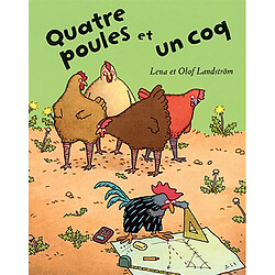 Quatre poules et un coq - Occasion