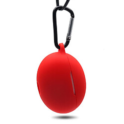 Coque en silicone anti-poussière rouge pour votre Huawei FreeBuds 4i