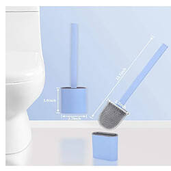 Universal Brosse de toilette souple en silicone