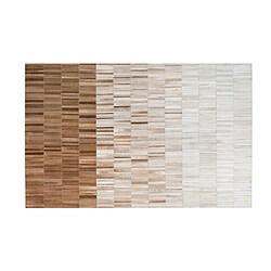 Acheter Beliani Tapis en cuir beige 140 x 200 cm YAGDA