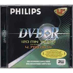 Philips PHOVRG471016JC Boîte de media vierge DVD-R 10 Pièces Blanc