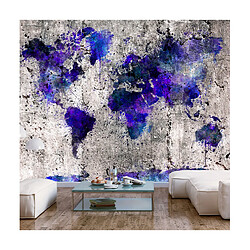 Artgeist Papier peint - World Map: Ink Blots [350x245]