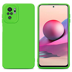 Cadorabo Coque Xiaomi RedMi NOTE 10 4G / RedMi NOTE 11 4G Etui en Vert