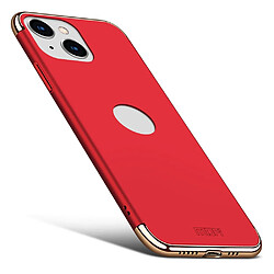 Coque en TPU slim, anti-chute, détachable, électroplaqué pour votre iPhone 13 6.1 pouces - rouge