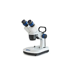 Kern sohn Kern - Microscope stéréo binocular WF 10× Ø 20.0 mm zoom 2x / 4x angle 45° LED - OSE 421