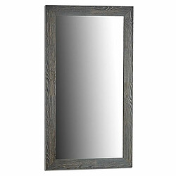 Gift Decor Miroir mural Gris Bois verre 75,5 x 135,5 x 1,5 cm (2 Unités)