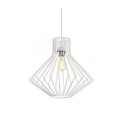 Ideal Lux Suspension Ampolla 1 ampoule Métal blanc