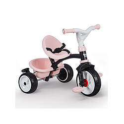 Tricycle enfant Baby Driver Plus Rose + Ombrelle - Smoby