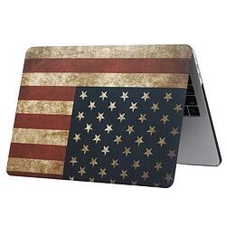 Avis Wewoo Housse Étui pour 2016 Macbook Pro 13.3 pouce A1706 et A1708 Rétro US Drapeau Motif Ordinateur Eau Stickers PC Cas de Protection