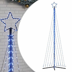 vidaXL Guirlande de sapin de Noël 495 LED bleu 300 cm