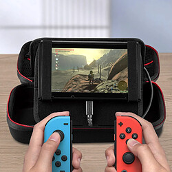 Acheter Avizar Pochette pour Nintendo Switch Polyester Rigide Multi-rangements Poignée Noir