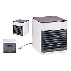 Mini Ventilateur Portable 8w ventilateur de refroidissement d'air Portable ventilateur refroidisseur d'air bureau maison utilisation de bureau USB climatiseur humidificateur purificateur 8W - 16x15x16CM+Argon