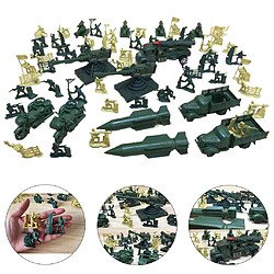 Acheter 63 pièces Armée Jouets Soldats Bataille Chiffres Jeux Diverses Poses Armée Homme Jouer En Plastique Soldats Portique Jouets pour Garçons Enfants