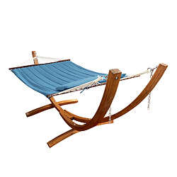 Avis AXI Hawaï Hamac Double XXL | Hamac 2 personnes en Bleu avec Support en Bois | Pour l'extérieur pour Jardin, Terrasse, Balcon