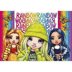 Clementoni- Rainbow High Supercolor Brilliant High-104 pièces, 6 Ans Enfant, Puzzle Dessin animé-fabriqué en Italie, 20342, Multicolore, Medium