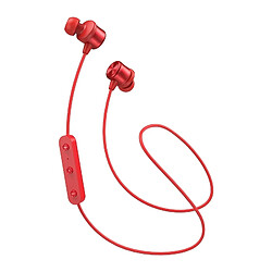 Wewoo Écouteur Bluetooth JR-D3S 4.2 double batterie sport casque rouge