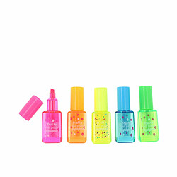 Ensemble de Marqueurs Inca Fluorescent vernis à ongles 5 Pièces