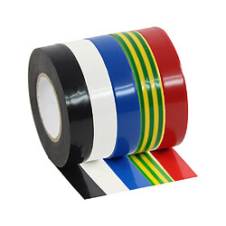 PVC Tape Color Pack 20 mètres Plugger