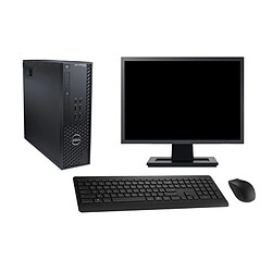 PC Dell T1700 SFF Ecran 27" Intel i7-4770 RAM 16Go Disque 1To Windows 10 Wifi - Occasion