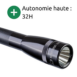 Avis Lampe de poche compacte Mini LED SP22 - IPX4 - 2 piles AA - 97 lumens - 16cm - Noir - Maglite