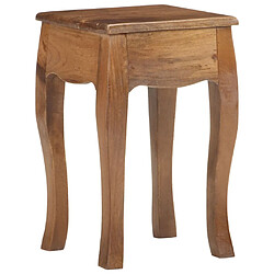 Acheter vidaXL Table de chevet 28x28x46 cm Bois de manguier massif