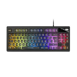 Mars Gaming MKAXFR clavier USB Français Noir