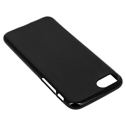 Avizar Coque Souple Silicone Gel Noir iPhone SE 2022 / 2020 et 8 / 7