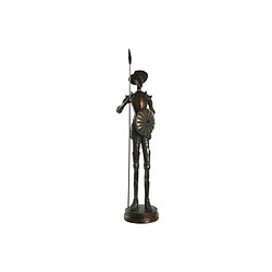 Figurine Décorative DKD Home Decor Cuivre Résine (10 x 10 x 48 cm)