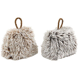 Sil Bloc-porte en tissu Fluffy 15 cm (Lot de 2).