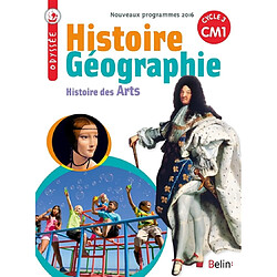 Histoire, géographie, histoire des arts CM1, cycle 3 - Occasion