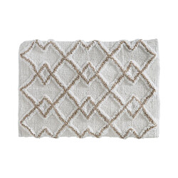 Five Simply Smart Tapis style ethnique pour salle de bain - 50 x 75 cm - taupe et crème