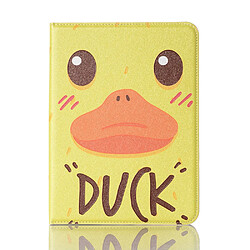 Etui en PU motif dessin animé avec support canard pour votre Apple iPad mini (2021)