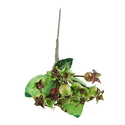 plante plastique artificielle fleur fruit baies branche bouquet floral vert