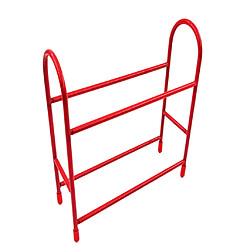 Acheter Organisateur De Garage De Stockage De Support De Pneu En Aluminium Pour Pneus De Camion De Voiture RC Rouge