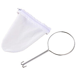 Anneau de poignée en acier inoxydable café thé tissu filtre filtre sac de chaussette s